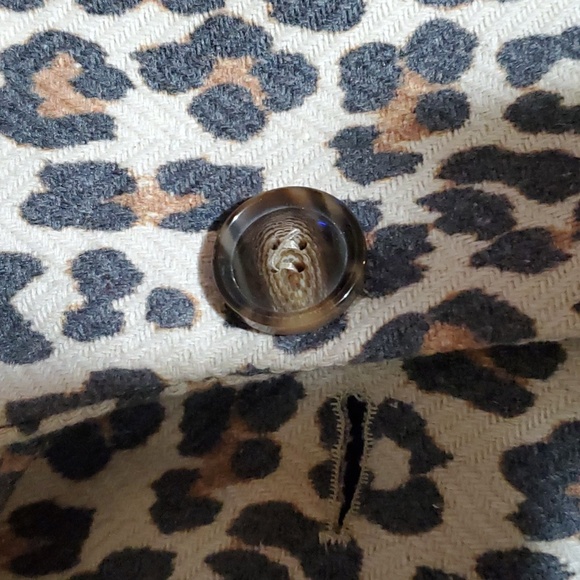 Justfab leopard print coat - Picture 6 of 8